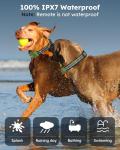 Jugbow Waterproof Dog Training Shock Collar for 2 Dogs