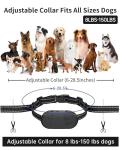 Rechargeable Shock Collar with Remote Control for Dogs