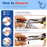 Adjustable Prong Training Collar for All Dogs