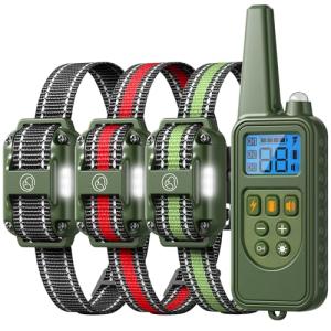 Remote Dog Training Collar with 2600FT Range