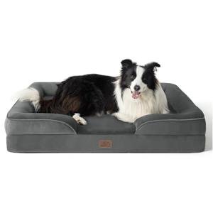 Washable Orthopedic Dog Bed for Large Dogs