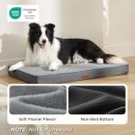 Large Orthopedic Memory Foam Dog Bed with Washable Cover