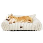 Bedsure Fluffy Dog Couch Sofa for Medium Dogs