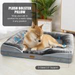 Orthopedic Dog Bed with Sides for Large Dogs