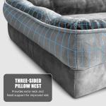 Orthopedic Dog Bed with Sides for Large Dogs