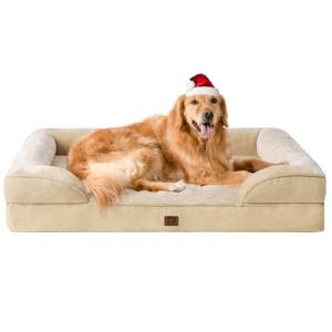 Waterproof XL Orthopedic Dog Bed with Sides