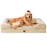 Waterproof XL Orthopedic Dog Bed with Sides