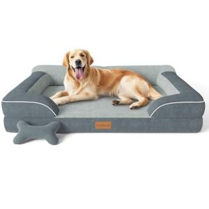 Orthopedic XL Dog Bed with Cooling Gel Foam
