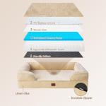 Waterproof XL Orthopedic Dog Bed with Sides