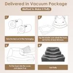 EHEYCIGA XL Memory Foam Dog Bed Couch