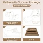 EHEYCIGA Orthopedic Memory Foam Dog Bed XL