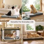 Orthopedic Large Dog Bed with Washable Cover
