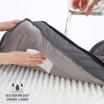 Large Washable Orthopedic Dog Bed with Egg-Crate Foam