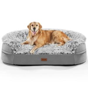 Thick Orthopedic Dog Bed for Large Breeds