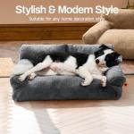 MewooFun Fluffy Dog Bed with Washable Cover