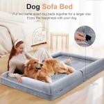 Orthopedic Memory Foam Dog Bed with Removable Cover