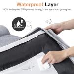 Orthopedic Memory Foam Dog Bed with Removable Cover