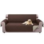 Reversible Dog Sofa Cover with Elastic Straps