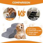 4-Step Dog Stairs for Small Dogs and Cats
