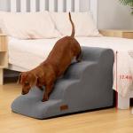 Aodisman 4-Step Dog Stairs for Bed and Couch