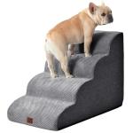EHEYCIGA 4-Step Dog Stairs for High Beds
