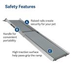 PetSafe Compact Telescoping Dog Ramp for Cars