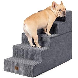 EHEYCIGA 5-Step Non-Slip Dog Stairs