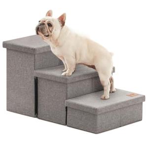 Foldable Dog Stairs for High Beds and Couches