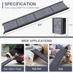 Large Portable Dog Ramp for SUVs and Trucks
