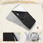 Curved 4-Step Dog Stairs for Small Pets