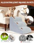 3-Step Dog Stairs Ramp for Small Pets