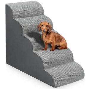 5-Step Dog Stairs for Beds and Couches
