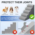 5-Step Dog Stairs for Beds and Couches