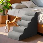 5-Step Dog Stairs for Beds and Couches