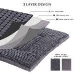 Reversible Memory Foam Dog Crate Pad, 24"x18