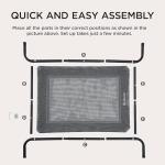 Elevated Dog Bed with Cooling Mesh, Large