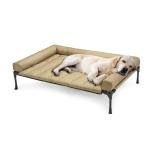 Veehoo Elevated Dog Bed with Waterproof Bolster