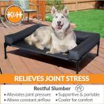 K&H Cooling Elevated Dog Cot Bed - Large