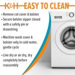 K&H Cooling Elevated Dog Cot Bed - Large