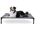 K&H Elevated Dog Cot for Large Dogs - Gray