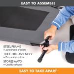 K&H Elevated Dog Cot for Large Dogs - Gray