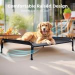 Veehoo Elevated Dog Bed for Large Dogs