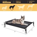 Veehoo Elevated Dog Bed for Large Dogs