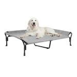 Veehoo XL Cooling Elevated Dog Bed with Guardrail