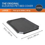 Coolaroo Elevated Pet Bed Replacement Cover - Large