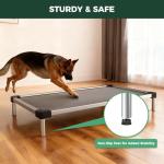 Chew-Proof Elevated Dog Bed for Large Dogs