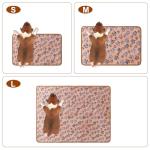 Super Soft Fleece Pet Blanket with Paw Print