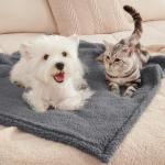 3 Pack Soft Calming Blankets for Pets