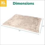 FurHaven Waterproof Reversible Pet Blanket, Extra Large