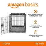 Amazon Basics 48" Foldable Metal Dog Crate